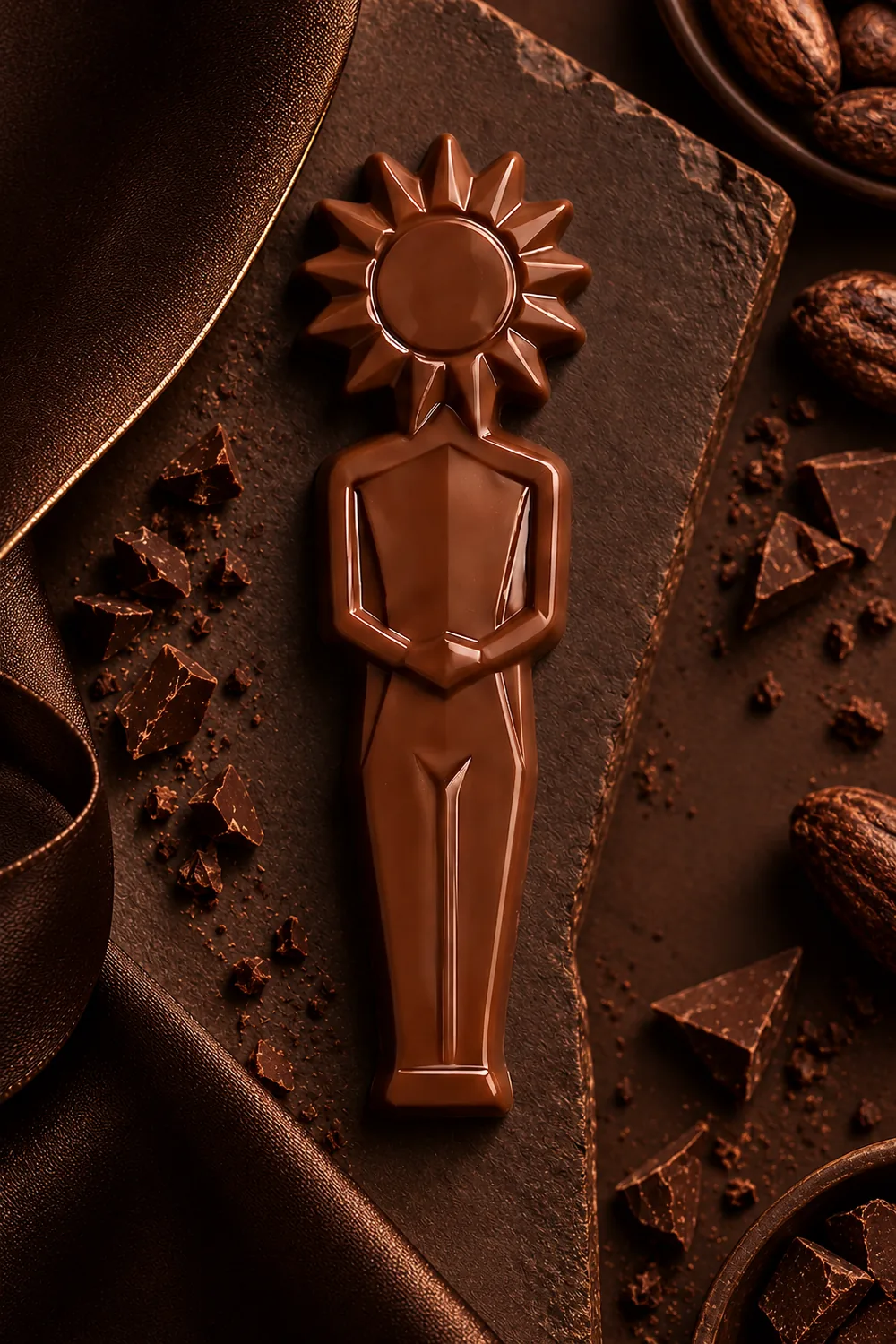 Figura artesanal de chocolate Neretto